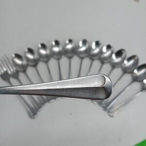 15X Tsp Fks Rogers Korea Wellesley Stainless Flatware Forks Teaspoons